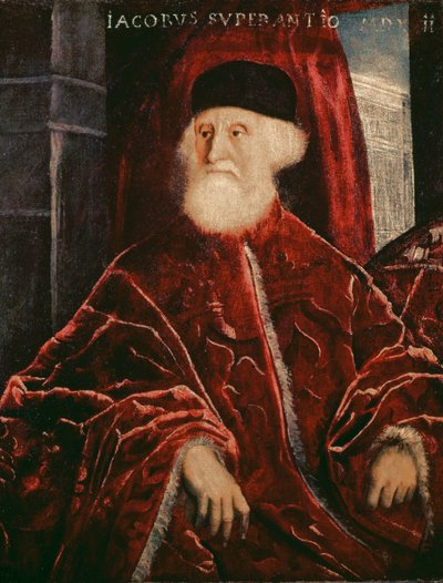 Portrait of the Procurator Jacopo Soranzo (1466-1551) by Jacopo Robusti Tintoretto